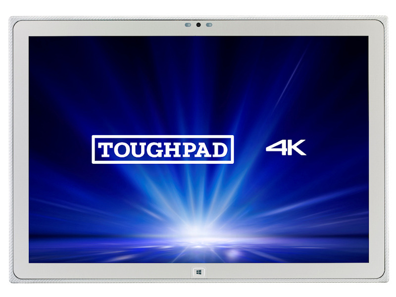 発売が延期された4K対応タブレット「TOUGHPAD 4K」