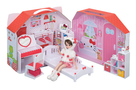 「リカちゃん」と「ハローキティ」がコラボした「ハローキティ だいすき　リカちゃん」シリーズ発売　(c) TOMY (c) SANRIO CO.,LTD.TOKYO,JAPAN