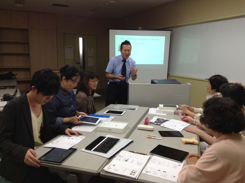 講習会は全7回を2クール実施。男女とも幅広い年齢層の方々が参加した
