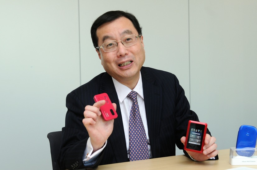 【インタビュー】2年後には全ての基地局がWiMAX2+に！速度も2倍の220Mbps……UQ野坂社長