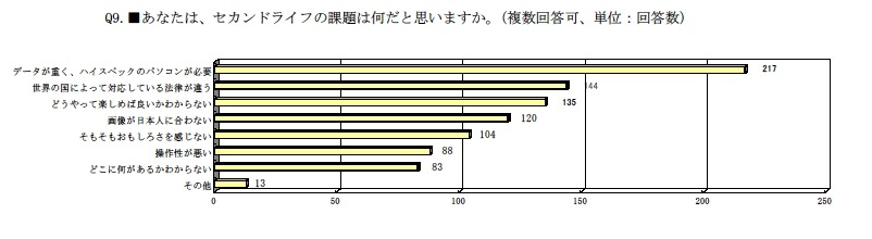 セカンドライフの課題