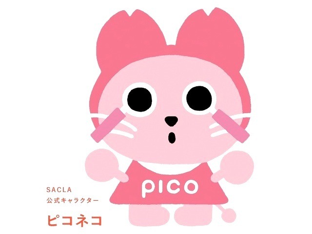 公式キャラクターのピコネコ