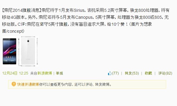 中国C科技によるWeibo