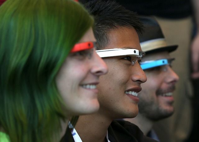 Google Glass　(C) Getty Images