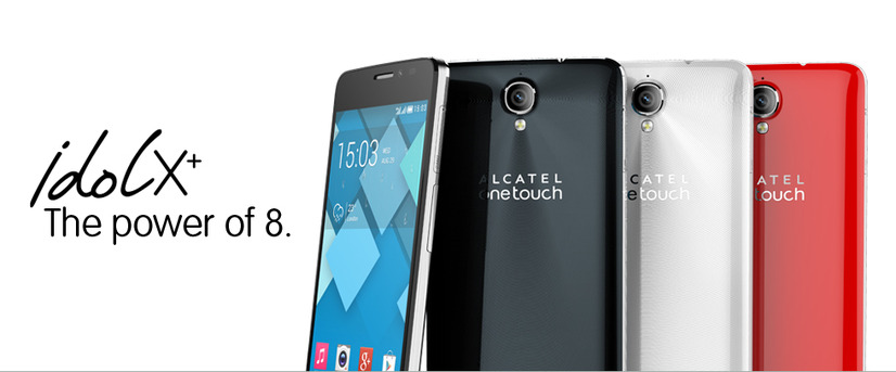 「Alcatel One Touch Idol X+」