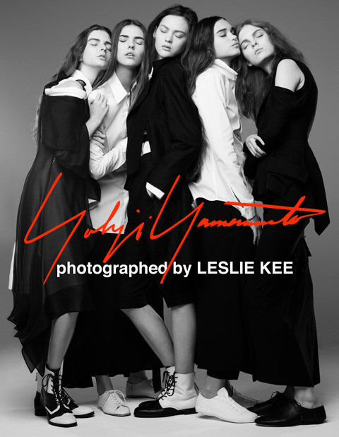 「YOHJI YAMAMOTO x LESLIE KEE PHOTO EXHIBITION」、ヨウジヤマモト青山本店で開催