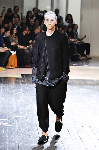 YOHJI YAMAMOTO POUR HOMME14SSコレクション