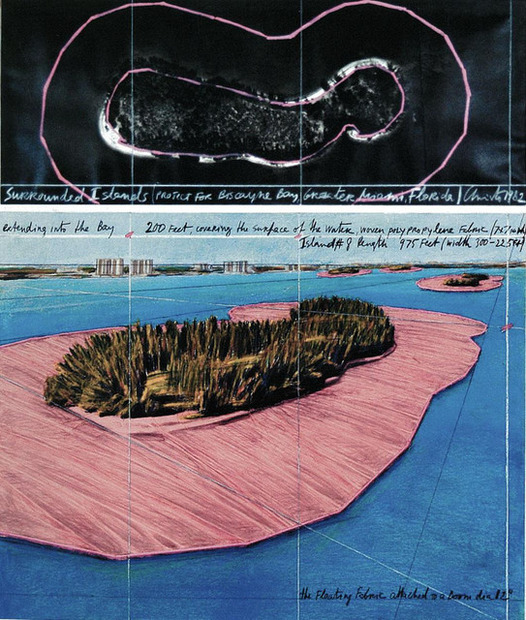 「囲まれた島々、フォロリダ州グレーターマイアミ、ビスケーン湾のプロジェクト」（1982年）