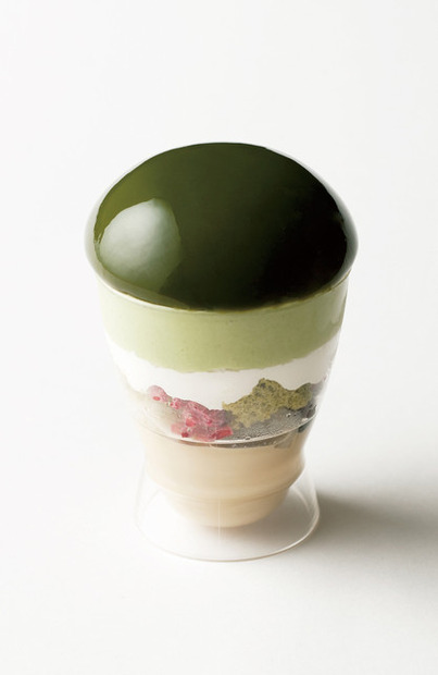前田珈琲「ぷるぷる宇治抹茶パフェ」