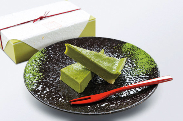 辰巳屋「抹茶チーズケーキ」