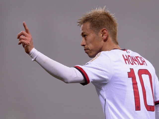 本田選手　(C) Getty Images
