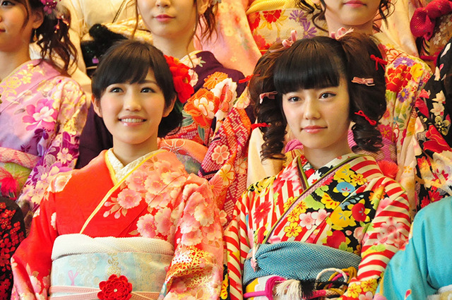 AKB48グループ成人式（渡辺麻友＆島崎遥香）