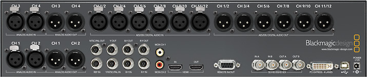 Multibridge Eclipseの背面パネル