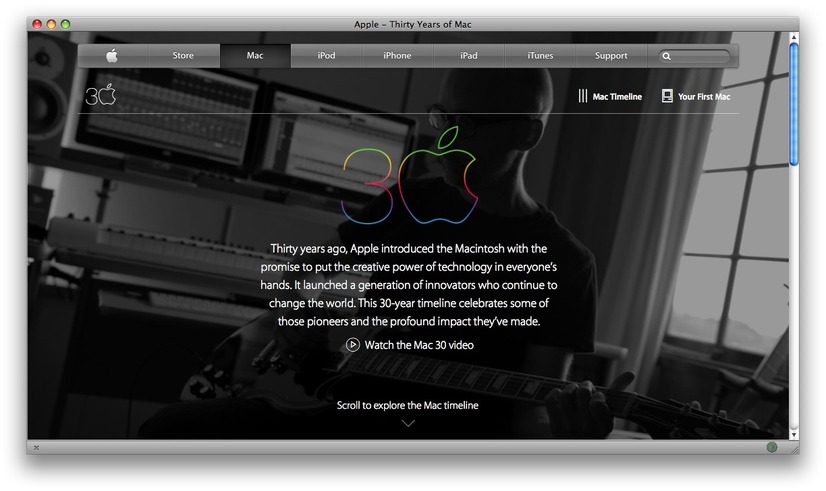 Thirty Years of Mac