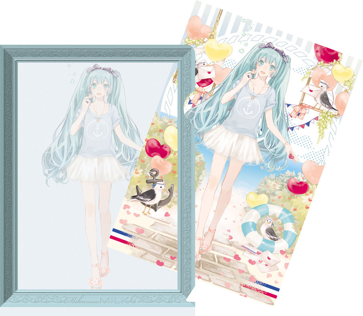 初音ミク×ガールズブランド「MILK」のコラボグッズが登場