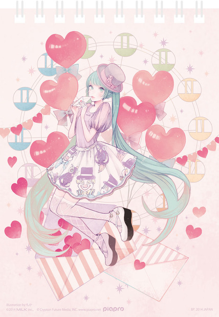 初音ミク×ガールズブランド「MILK」のコラボグッズが登場
