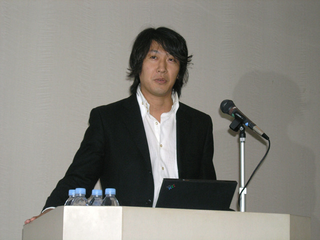 ニワンゴ代表取締役副社長の杉本誠司