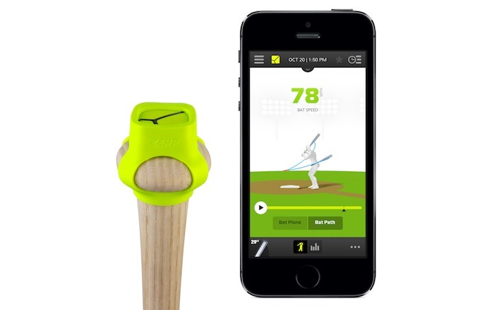 野球用の「Zepp Baseball スイングセンサー」
