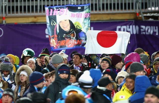 上村愛子、ソチ冬季オリンピック女子モーグル4位入賞　(c) Getty Image