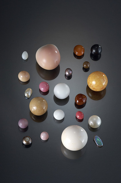 A rare selection of natural pearls from the Qatar Museums Authority Collection