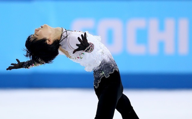 ソチ冬季オリンピック、羽生結弦選手（2月14日）　(c) Getty Images