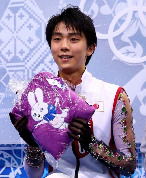 ソチ冬季オリンピック、羽生結弦選手（2月14日）　(c) Getty Images