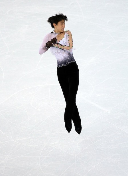 ソチ冬季オリンピック、羽生結弦選手（2月14日）　(c) Getty Images