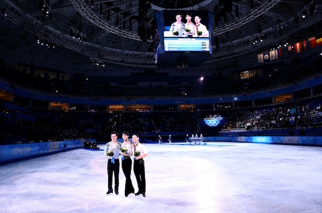 ソチ冬季オリンピック、羽生結弦選手（2月14日）　(c) Getty Images