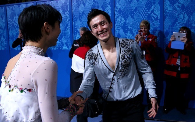 ソチ冬季オリンピック、羽生結弦選手（2月14日）　(c) Getty Images