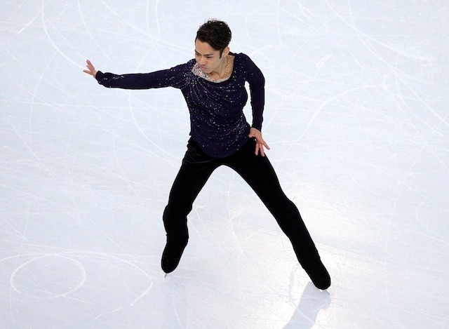 ソチ冬季オリンピック、羽生結弦選手（2月14日）　(c) Getty Images