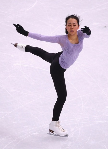 浅田真央（2月16日）　(C) Getty Images