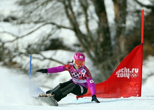 ソチ冬季オリンピック、竹内智香選手（2月19日）　(c) Getty Images