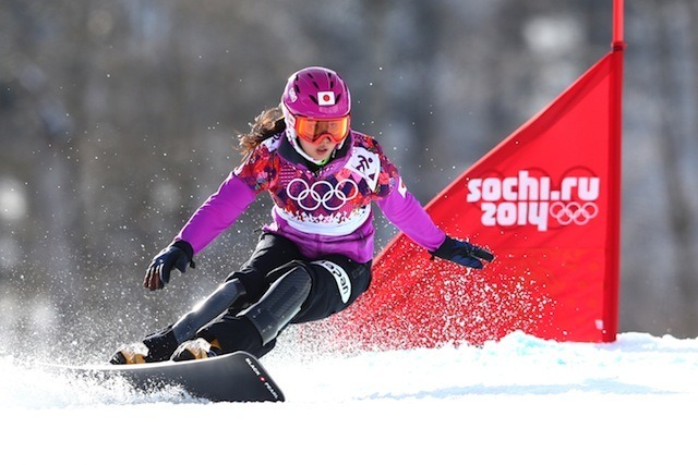 ソチ冬季オリンピック、竹内智香選手（2月19日）　(c) Getty Images