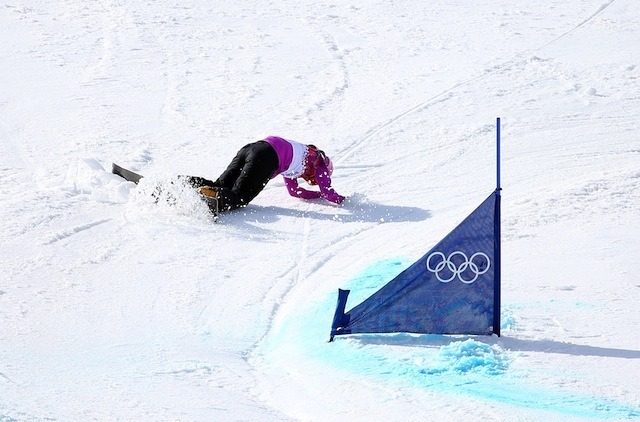 ソチ冬季オリンピック、竹内智香選手（2月19日）　(c) Getty Images