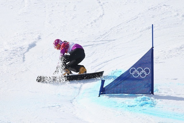 ソチ冬季オリンピック、竹内智香選手（2月19日）　(c) Getty Images