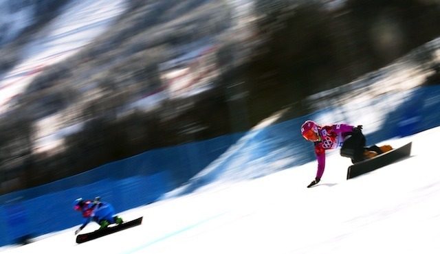 ソチ冬季オリンピック、竹内智香選手（2月19日）　(c) Getty Images