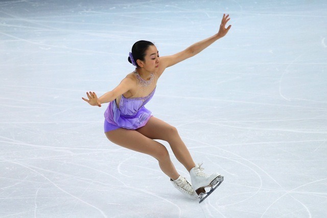 浅田真央（2月19日）　(C) Getty Images