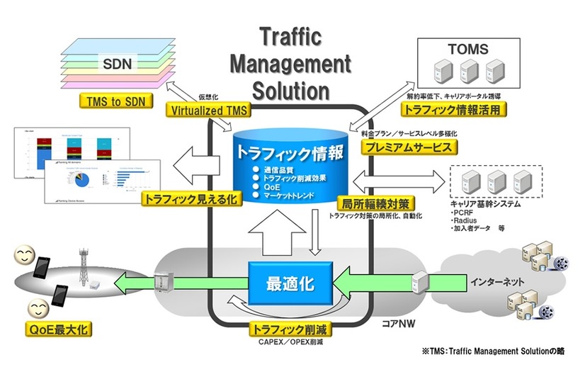 「Traffic Management Solution」イメージ