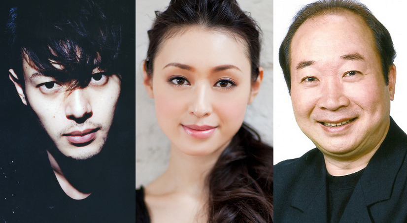 （向かって左から）オダギリジョー、栗山千明、中村梅雀