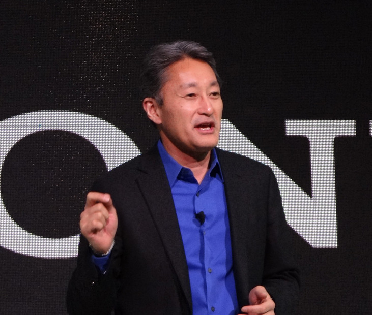平井社長もカンファレンスに登壇。新しいフラグシップスマートフォンとタブレットが”One Sony”の結晶だとスピーチした