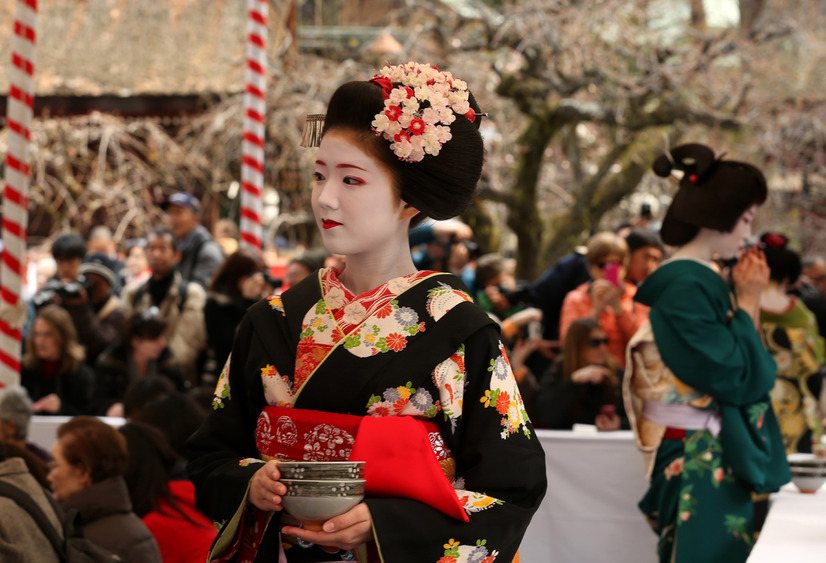 【フォトレポート】北野天満宮で「梅花祭」