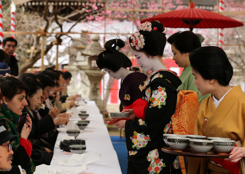 【フォトレポート】北野天満宮で「梅花祭」