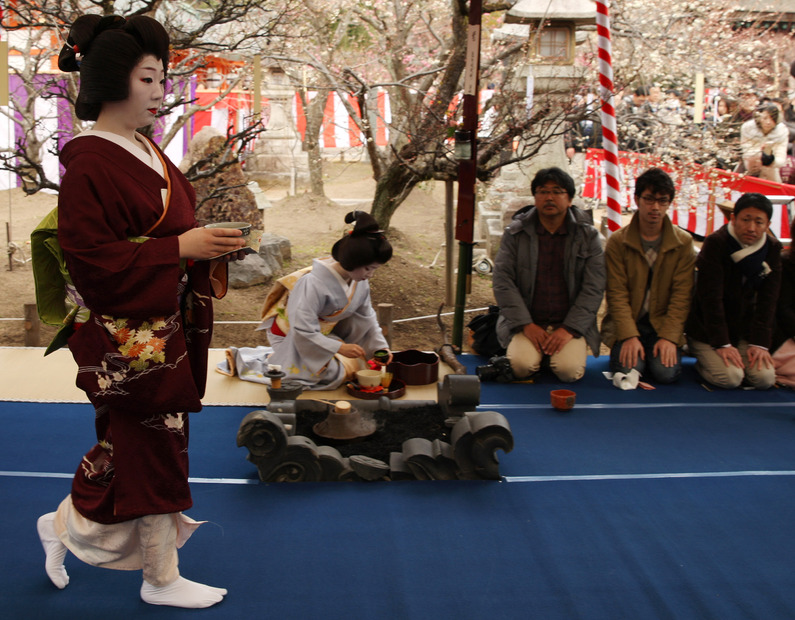 【フォトレポート】北野天満宮で「梅花祭」