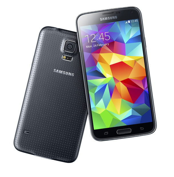 こちらがサムスン製「GALAXY S5」