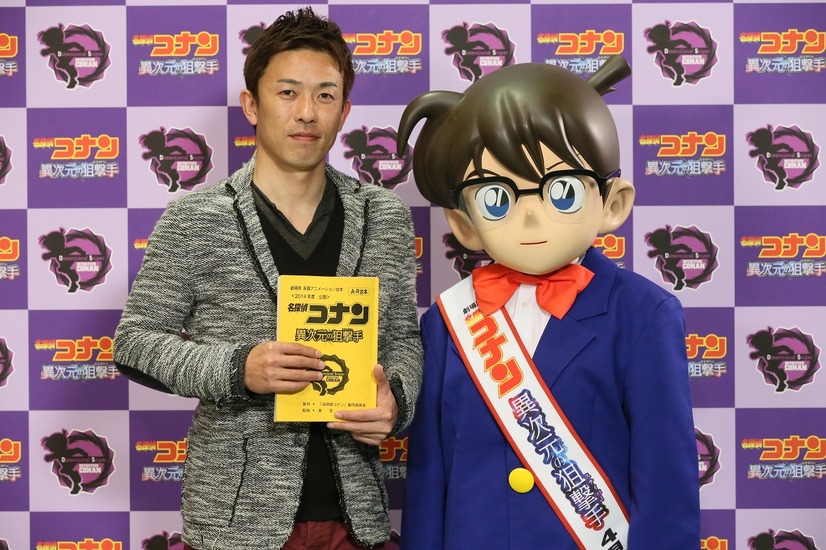 アニメ映画『名探偵コナン 異次元の狙撃手（スナイパー）』で声優を務める赤星憲広氏