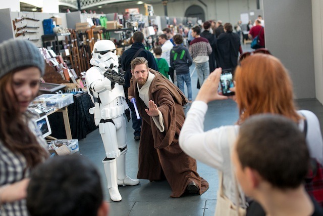 ロンドン・コミコンでのスターウォーズのコスプレ（2013年）　(c) Getty Images