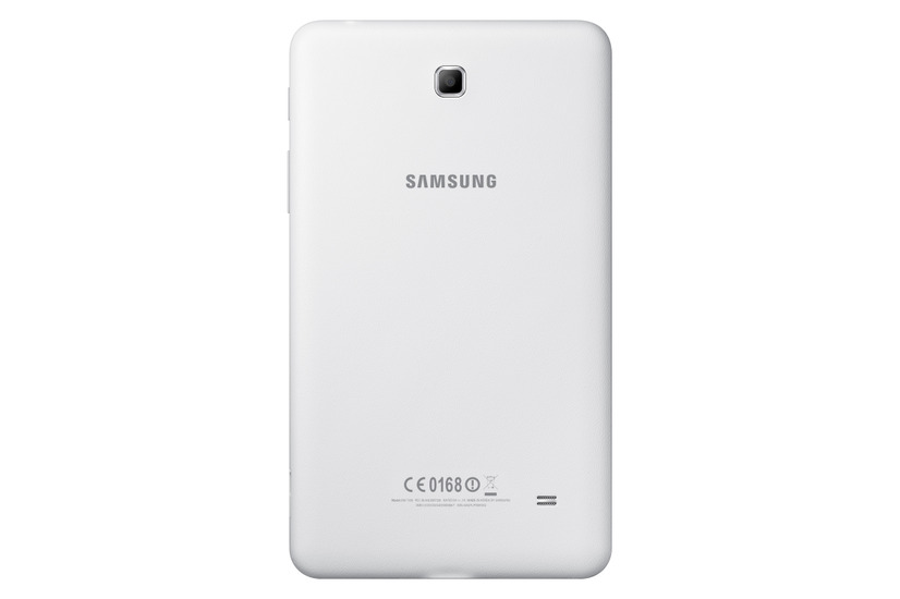 7インチの「GALAXY Tab4 7.0」背面