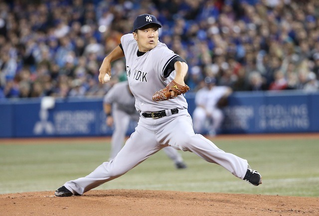 田中将大（4月4日）　(c) Getty Images