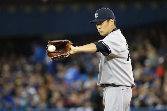 田中将大（4月4日）　(c) Getty Images