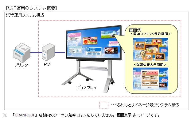 試行運用のシステム概要